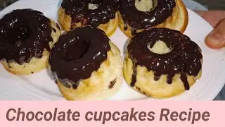 Chocolate Cupcake Recipe | Cake Donuts Recipe | @CookingCelebration