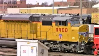 RARE! Union Pacific's UP 9900, an EMD SD59MX