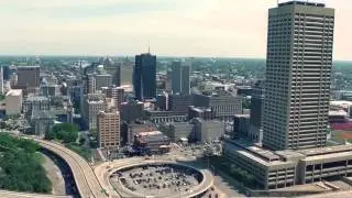 Aerial view of Buffalo
