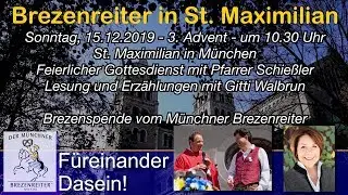 #12 Brezenspende St. Maximilian 2019 in M&uuml;nchen!