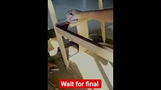 ARM chair 🪑 polish #viral #new #chair #wood #vlog