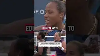 Taylor Townsend on her interaction with Jelena Ostapenko