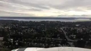 Smooth Landing at Seattle by Alaska Airlines - #iFlyAlaska