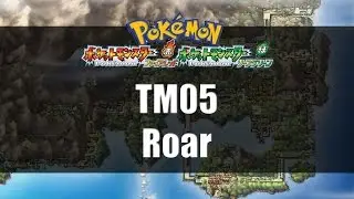 Pokemon Fire Red & Leaf Green | Where to find TM05 Roar