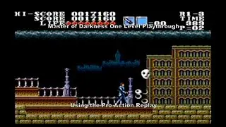 Master of Darkness One Level Playthrough on Master System's Pro Action Replay :D #MasterSystem #Sega