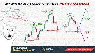 Cara Professional Membaca Market Structure Agar Tidak Gampang Kena Prank || Basic Price Action