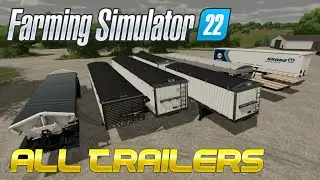 Farming Simulator 22 SEMI TRAILERS FIRST LOOK | FS22 PREVIEW