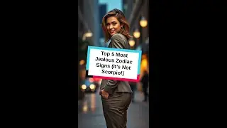 Top 5 Most Jealous Zodiac Signs (It&rsquo;s Not Scorpio!) #zodiac #shorts