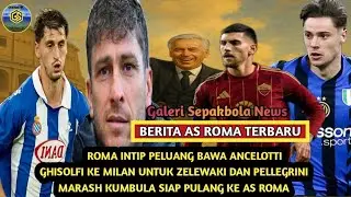 Ghisolfi ke Milan urus transfer Zelewaki dan Pellegrini - Kumbula siap pulang ke AS Roma #asroma