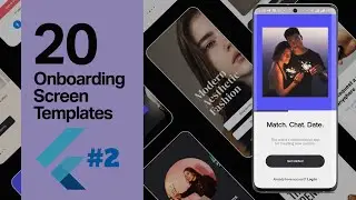 Flutter create onboarding | Flutter UI #2