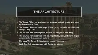 The Temple Of Bacchus