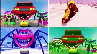  The Lighting McQueen Mega Monster Eater & Cyborg Eater Coffin Dance Song (Cover)#coffindance⏳ 