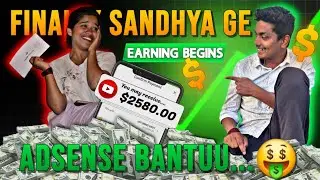 Finally Sandhya ge adsense banthu...🙌 | Watch Till End for real fun ☺️ | #thej2k2 #vlogs
