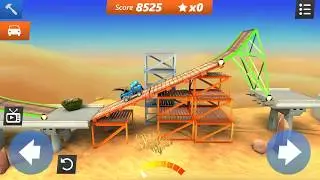 BC Stunts -  Bridge Constructor Stunts  Gameplay   Android/iOS