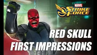 Red Skull First Impressions & Gameplay - Marvel Strike Force