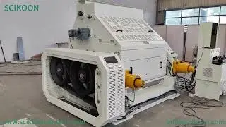 Test Running of Flaking Mill Machine in Scikoon Workshop