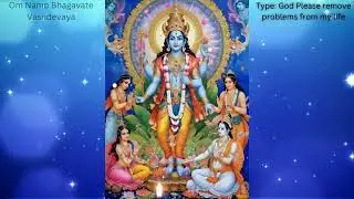 Om Namo Bhagavate Vasudevaya | Healing Soul, Peace | May God remove all problems from life.