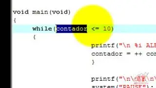 Tutorial de programa&ccedil;&atilde;o em Microcontroladores Pic CCS CAP 020 WHILE mp4 00 00 25 000 00 07 01 563