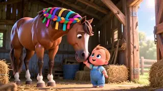 Baby&rsquo;s Fun Farmyard 🐄🌾😊 | Kids Fantasy Song | Learn Gentle Farm Comfort
