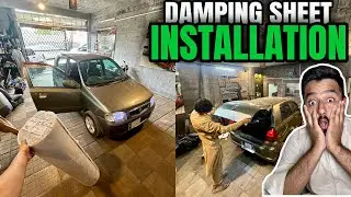 We Installed Sound Damping in Our Automatic Suzuki Alto VXR | Full Guide!