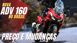 HONDA ADV 160 LANÇADA NO BRASIL: Melhor scooter do Brasil?