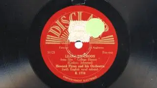 Howard Flynn: Learn to croon (Harry Bentley, 1933)