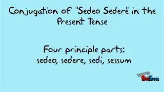 Latin - Walkthrough of 2nd Conjugation in the Present Tense
