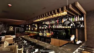 Interactive Interior Design Virtual Reality: Luxury Bar & Restaurant Richmond Hill