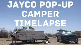 Jayco Pop-Up Camper Timelapse