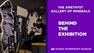 Moving a 1,900lb Amethyst Tower Across the Museum | Behind the Exhibition