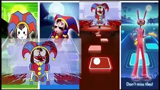 The Amazing Digital Circus 🆚 Trend Characters | Tiles Hop #13
