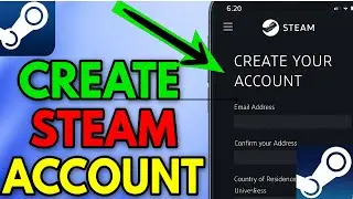 How To Create Steam Account on Mobile