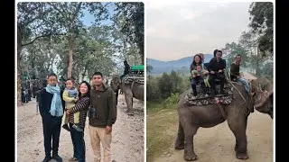 FAMILY TRIP (part 3) ELEPHANT RIDE AT KAGIRANGA