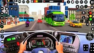 Coach Bus Driving Simulator 3D - Van Driving Game - Android GamePlay 