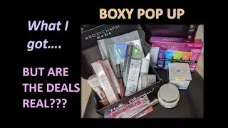 BOXY CHARM POP UP ~ BUT ARE THE DEALS REAL?