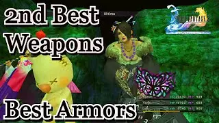 Final Fantasy X HD Remaster- Second Best Weapons and Best Armors in the Game(4k)