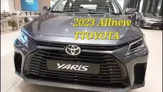 2023 TOYOTA YARIS 1.5 L.G.GRAY METALIC&PLATINUM WHITE PEARL MICA AllNEW POWERFUL X  ELEGANT REVIEW