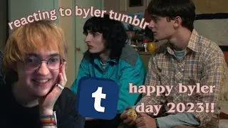 reacting to byler memes for byler day 2023!!