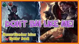 DON'T BM LIKE ME! | Legends of Runeterra | Spider Deck VS Vi Deck