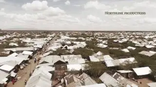 ABOVE KAKUMA REFUGEE CAMP - TURKANA COUNTY