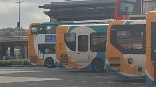 Buses At Lincoln Central Bus Station 
