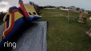 A Bounce House Bounced Away During A Birthday Party | Neighborhood Stories