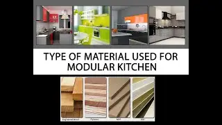 Types of material used for modular kitchen