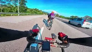 Tour De Lekas/ Seremban with Derek Foong,Uncle Woo ,Deng & Adam. 25th May 2025