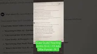 part 2 of AI + ads (Case Study) - using  Claude for generative AI -#aiads