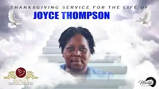 ✨ Celebration of Life | Joyce Thompson 🕊️🌸 | NEWLIFE STUDIOS 🎥