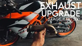 KTM RC 390 Stage 2 | Cat Delete Exhaust Upgrade Pure Sound