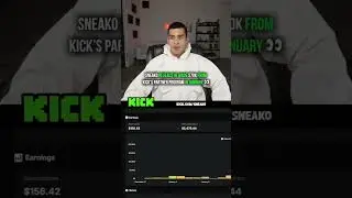 Sneako reveals he made $70K from Kick&rsquo;s Partner Program in January 👀