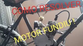 Como consertar motor de bike motorizada fundido