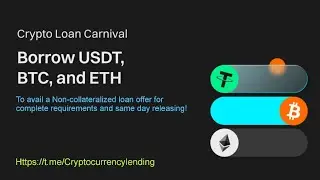 Borrow USDT, BTC and ETH up to $10,000,000 without advance deposit needed - CC FINANCIAL SERVICES